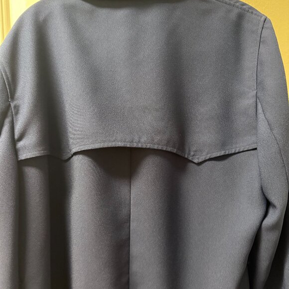 Polo Ralph Lauren Navy Blue Trench Coat - Picture 4 of 6